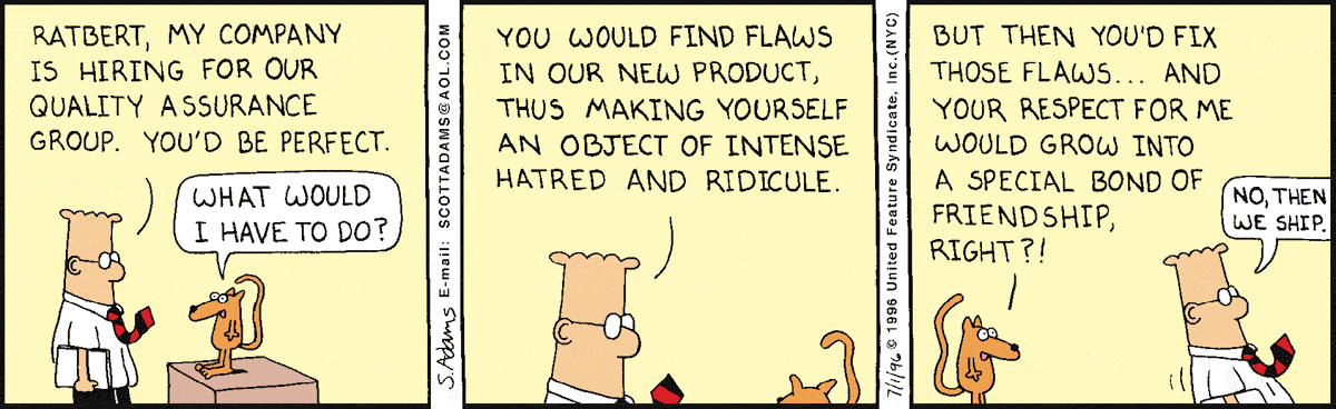 Dilbert Cartoon